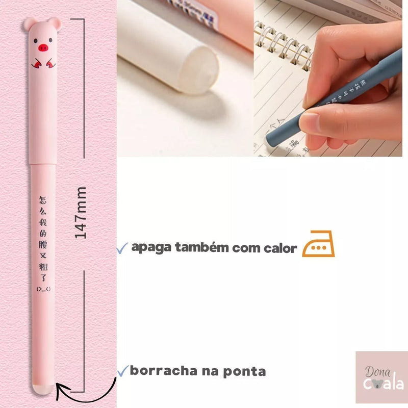 PenMagic - Super Caneta Apagável Kit com 4